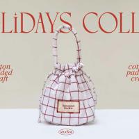 ราคา ใหม่ HOMELAND กระเป๋าถือหูรูดผ้า cotton (20614446491)