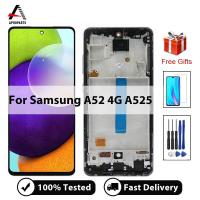 ราคา 100 ทดสอบสำหรับ Samsung Galaxy A52 4G A525จอแสดงผล LCD Touch Screen Digitizer Assembly สำหรับ A52 4G SM A525F SM A525F Ds LCD Touch Panel (16532953523)