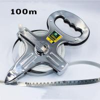 ราคา GGJJ ตลับเมตรวัดที่ เทปวัดระยะ เครื่องมือวัดระยะ ขนาด100เมตร Measuring tape measuring tape measuring tape distance measuring tool size 100 meters (18671622447)