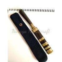 ราคา NarayaArraya ซอง ปลอกมีด ปากกา ตะกรุด เครื่องราง สีดำ ขนาด 8 นิ้ว 14 นิ้ว หูห่วงธรรมดา สีอื่นๆ ติดต่อช่องแชท (22917675187)