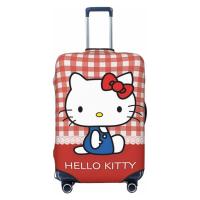ราคา พร้อมส่ง ผ้าคลุมกระเป๋าเดินทาง แบบยืดหยุ่น ป้องกันฝุ่น ป้องกันรอยขีดข่วน ลาย Hello Kitty ของขวัญคริสเตมส์ (21733914650)