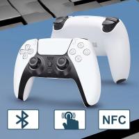 ราคา PS4เครื่องควบคุมจอยสติ๊กแบบไร้สายบวกการควบคุมจอยเกมส์บลูทูธด้วยการสั่นสะเทือนแบบคู่6แกนสำหรับแท็บเล็ต Ios Android PS PS PC (22494715883)