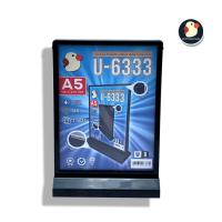 ราคา มีไฟLED ป้ายตั้งโต๊ะ ป้ายอะคริลิค A4 A5 ตั้งหน้าร้าน โชว์เมนู ร้านไม่มืด มีแบตชาร์จ สาย ในตัว type C เกรดAAA (23213321629)