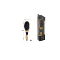 ราคา FN PRIM Hair Brush หวี หวีขนหมูป่าแท้ 100 รุ่น OVAL SHAPE SIZE S M L หวีผมสวย หวีลดผมร่วง อ่อนโยนต่อหนังศีรษะ แก้ผมพันกัน เงางาม ลดไฟฟ้าสถิตย์ ด้ามจับผลิตด้วยไม้ไผ่เกรดพรีเมี่ยม (16049728166)