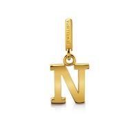 ราคา จี้ชาร์มตัวอักษร A Z สามารถเลือกตัวอักษรได้ เงินแท้925 (22490314910)