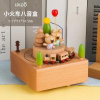 ราคา ม้าหมุนไม้เครื่องประดับกล่องดนตรีหมุนได้กล่องดนตรีมือหมุนได้แฮนด์เมดของขวัญวันคริสต์มาสของขวัญวันเกิดแบบ DIY (23178435176)