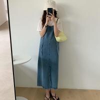 ราคา เอี็ยมแขนกุด เอี๊ยมยีนส์ ผู้หญิง เอี๊ยมเอวสูง ผู้หญิง เอี้ยมสายเดี่ยว เอี่ยมยีนยาว เอี๊ยมแฟชั่นผู้หญิง ทรงหลวม เอี๊ยมสไตล์เกาหลีหญิง วินเทจ กระโปรงยีนส์ยาว ผู้หญิง (21190806530)