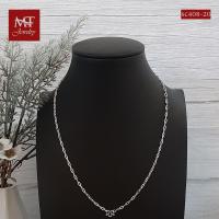 ราคา MT สร้อยคอเงินแท้ ลายโซ่เรือเล็ก กว้าง 2 7 มม ยาว 14 16 17 18 20 22 24 26 นิ้ว 925 Sterling Silver Long Cable Hammer Chain sc408 MT Jewelry มณีธารา (10396082960)