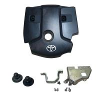 ราคา ฝาครอบเครื่องเเท้ รีโว่ Revo Fortuner ฟอร์จูนเนอร์ Toyota ของแท้ถอดมือสอง พร้อมลูกยาง 4 ตัว ขายึด น๊อตยึดฝาบน ขายแยก (22919005912)