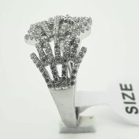 ราคา Sterling Silver 925 Rhodium Plated Women Ring (22864727087)