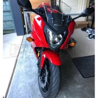 ราคา รถจักรยานยนต์ Double Bubble กระจกกระจกหน้าจอสำหรับ2014 2015 2016 2017 2018 Honda CBR650F CBR 650F 650 F สีดำ Iridium (22726207042)