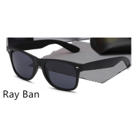 ราคา RAYแว่นตากันแดดแบรนด์หรูย้อนยุคสำหรับทั้งหญิงและชายแว่นกันแดดแบรนด์ดีไซเนอร์BAN sunglasses for men original wayfarer 2140 RAYBAND (22861493839)