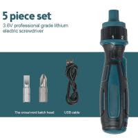 ราคา goya103 Voktta ไขควงไฟฟ้าไร้สาย3 6V 3 6V LED ชาร์จมือถืออุปกรณ์เสริม (23027121841)