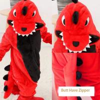 ราคา Kigurumi ไดโนเสาร์ ปิกาจู Stitch Onesie เด็ก เด็ก สัตว์ ชุดนอนเด็กผู้หญิง เด็กผู้ชาย ชุดนอน (23050431353)