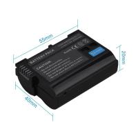 ราคา ของแท้ 100 2550MAh EN EL15 ENEL15 EN EL15ถอดรหัสกล้องแบตเตอรี่Nikon DSLR D600 D610 D800 D800E D810 D7000 D7100 D7200 V1ข้อมูลจำเพาะ 2550MAh (6073404521)