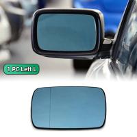 ราคา 1PCS รถด้านข้างกระจกอุ่นกระจกมองหลังเลนส์ซ้าย ขวาสำหรับ BMW 3 Series E46 1998 2006 (22581807771)