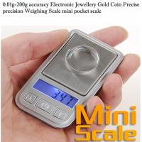 ราคา เครื่องชั่งดิจิตอล เครื่องชั่งจิวเวอรี่แบบพกพา 200 กรัม สีเงิน Digital Pocket Scale Series 0 01g 200g (100241789)