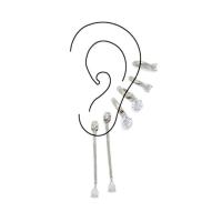 ราคา ALDO LAGRIMITAS Women PIERCED EARRING SILVER CLEAR MULTI (20806161463)