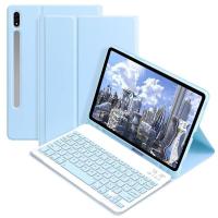 ราคา แป้นไทย เคสคีย์บอร์ด เคส Samsung Galaxy Tab S6 Lite 10 4นิ้ว Tab S8Ultra S9Ultra 14 6นิ้ว Tab A8 10 5inch Tab A7 10 4inch Tab S7 S8 S7FE S9 S9FE S10 12 4นิ้ว keyboard case (23185974497)