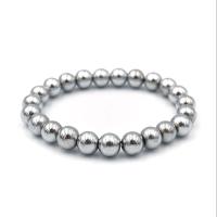 ราคา PYRITE หินไพไรต์แท้แบบเงา ขนาด 8 มม เลือกสีได้ สีทอง สีเงิน สีโรสโกลด์ สร้อยข้อมือหินแท้ by siamonlineshop (9059005583)