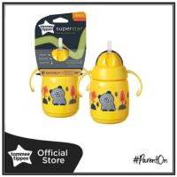 ราคา TommeeTippee Superstar training Straw cup 6m 300ml สีเหลือง (16555473334)