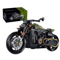 ราคา รถมอเตอร์ไซด์ของเล่น kado ulang tahun เด็กผู้ชาย600ชิ้น โมเดลบล็อกตัวต่อรถมอเตอร์ไซด์คลาสสิค (23255388147)