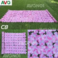 ราคา artificial cascade fence garden fence false leaf fence divide false hedge false leaf plate for wall decoration Artificial leaves on the wall SIZE 1 3meters (22986889382)