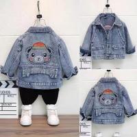ราคา TONAL เสื้อยีนส์เด็กชายสไตล์ใหม่ ฤดูใบไม้ผลิและฤดูใบไม้ร่วง Denim Coat แบรนด์แฟชั่นหล่อบางแจ็คเก็ตฤดูใบไม้ร่วงเกาหลี (21414600442)