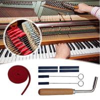 ราคา Professional Piano Tuning Kit Piano Tuner Hammer Mute Piano Tuning Lever Tools Musical Instrument Accessories (23090550739)