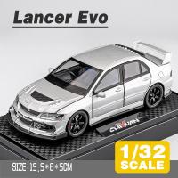 ราคา LEO 1 32 Mitsubishi Lancer Evolution ของสะสมรถของเล่นโลหะผสมรถโมเดล Diecast ของขวัญสำหรับเด็กผู้ชายเด็กผู้หญิง (23129120008)