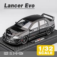 ราคา LEO 1 32 Mitsubishi Lancer Evolution ของสะสมรถของเล่นโลหะผสมรถโมเดล Diecast ของขวัญสำหรับเด็กผู้ชายเด็กผู้หญิง (23129120010)