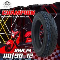ราคา ยางซูมเมอร์X ยางKSR ยี่ห้อ champion รุ่น HR 79 ขนาด 100 90 12 110 90 12 (8124063006)