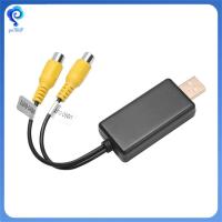 ราคา USB to CVBS Video Output Adapter Box Interface Connect to Monitor Display Device for Android Radio Multimedia (22966838008)