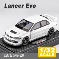 ราคา LEO 1 32 Mitsubishi Lancer Evolution ของสะสมรถของเล่นโลหะผสมรถโมเดล Diecast ของขวัญสำหรับเด็กผู้ชายเด็กผู้หญิง (23129120007)