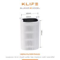 ราคา พร้อมส่ง อะไหล่ไส้กรอง เครื่องฟอกอากาศ Blueair รุ่น Blue Pure 411 3210 Joy S ไส้กรองHEPA SmokeStop Filter กรองฝุ่น ขจัดแบคทีเรีย (21007367369)