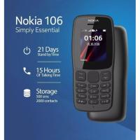 ราคา ต้นฉบับสำหรับ Nokia 106 Dual Sim 1 8นิ้วโทรศัพท์มือถือ Nokia 106ปุ่มกดโทรศัพท์ (16481666322)