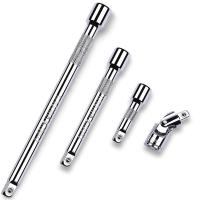 ราคา SFF 4 Piece 3 8 Inch Drive Extension Bar Set 3 8 Inch Drive Socket Extension Set Wrench Extender Set 3 6 and 10 Inch Extensions (21431076540)