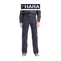 ราคา สินค้าขายดี Hara กางเกงยีนส์ Original Straight Fit สี Navy เลือกไซส์ได้ G03018 (20371651188)