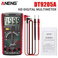 ราคา DT9205A มัลติมิเตอร์ เครื่องวัดแรงดันไฟสำหรับบ้าน วัดกระแสไฟ วัดค่าความต้านทาน วัดทรานซิสเตอร์ ดิจิตอลมัลติมิเตอร์ (13134640746)