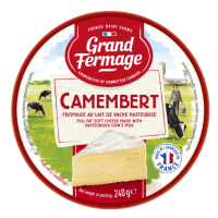 ราคา แกรนด์เฟเมท คาเมมเบิร์ตชีส 240 กรัม Grand Fermage Camembert Cheese 240g (7194130614)