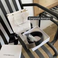 ราคา COD SDFERYRTUTYUY 120cm Emporio Armanis Belts with Box Set Mens Real Leather Belt Gift Box (20142391366)