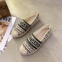 ราคา รองเท้าพื้นสานสไตล์ชาแนลสำหรับผู้หญิงรองเท้าผ้าลินินส้นแบนแบบสานส้นเตี้ยแฟชั่นแบบใหม่ปี2024รองเท้าโลฟเฟอร์สำหรับคนขี้เกียจไม่เมื่อยเท้า (22040580506)