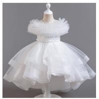 ราคา เจ้าหญิงใหม่ กระโปรง สําหรับเด็กดอกไม้ เด็กผู้หญิง อ้วน กระโปรง ชุดการแสดง Tailed Wedding เดรส วันเกิดครั้งแรกของทารก ชุดราตรี (21868910277)