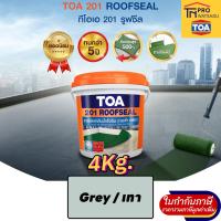 ราคา TOA 201 รูฟซีล อะคริลิคทากันซึมหลังคาดาดฟ้า 4kg สีขาว สีเทา สีเขียว (22099119579)