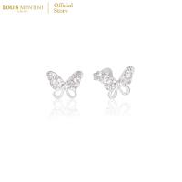 ราคา Louis Montini Jewelry Sterling Silver 925 Earrings ต่างหูเงินแท้ 92 5 ต่างหูผู้หญิง รูปผีเสื้อ LJER51 (15720303940)