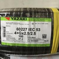 ราคา สายไฟ ตัดแบ่ง 10 เมตร IEC53 G เดิม VCT G 2 3 4 x 1 5 1 5 2 5 2 5 sq mm ยาซากิ YAZAKI (18257974694)