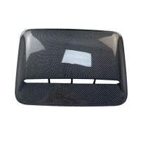 ราคา NCUMBE อะไหล่สำหรับเปลี่ยน เอบีเอสเอบีเอส จัดแต่งทรงผมรถ ชิ้นส่วนภายนอกรถยนต์ ตกแต่งหลังคารถยนต์ สติกเกอร์ Tuyere ปลอม ฝากระโปรงช่องระบายอากาศอัตโนมัติ เครื่องดูดควันสำหรับรถ ฝากระโปรงรถ ฝาครอบช่องแอร