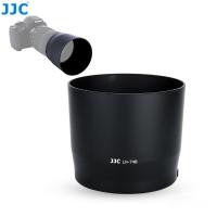 ราคา JJC ET 74B เลนส์ฮูด ET74B กันแดดสำหรับเลนส์ Canon เลนส์ RF 100 400mm F5 6 8 IS USM EF 70 300mm f 4 5 6 IS II USM สำหรับ Canon 1D X Mark II 5D Mark IV 5DS 80D 6D Mark II 7DM2 กล้อง 6D ABS วัสดุ (816906