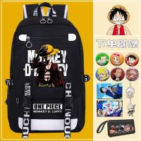 ราคา COD พร้อมส่ง กระเป๋าเป้สะพายหลัง กระเป๋านักเรียน พิมพ์ลายการ์ตูนวันพีช เหมาะกับของขวัญวันเกิด สําหรับเด็กผู้ชาย (21711169657)
