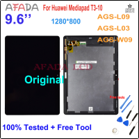 ราคา Cefk 9 6 ต้นฉบับสำหรับ Huawei Mediapad T3 10 AGS L03 AGS L09 AGS W09ชิ้นส่วนจอสัมผัสแอลซีดีของเครื่องแปลงดิจิทัล T3 (22804492069)